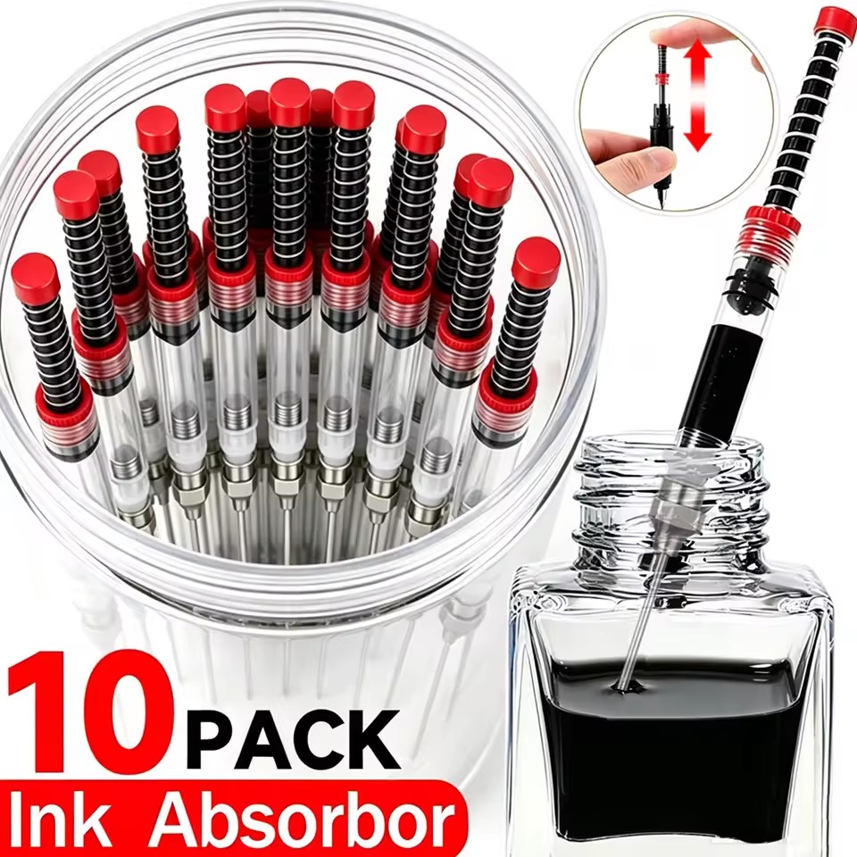 Fountain Pen Converter Ink Suction - 1-10 pièces : seringue de remplissage