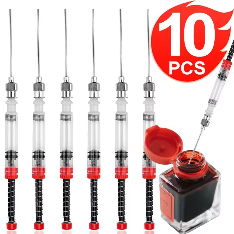 Fountain Pen Converter Ink Suction - Recharge d'encre pour stylo plume, seringue,