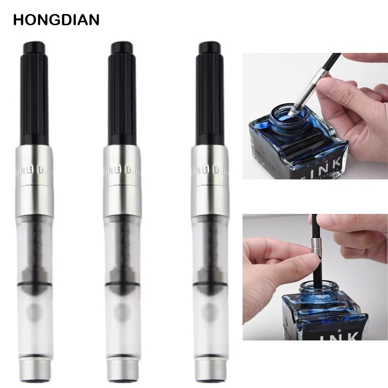 Fountain Pen Converter Ink Suction - 10/5/1 pièces HONGDIAN rotatif 3.4mm convertisseur
