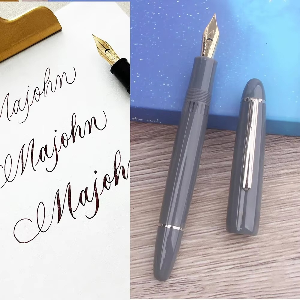 Fountain Pen Calligraphy Flex Nib - Stylo plume MAJOHN P139/P138/P136 à piston,