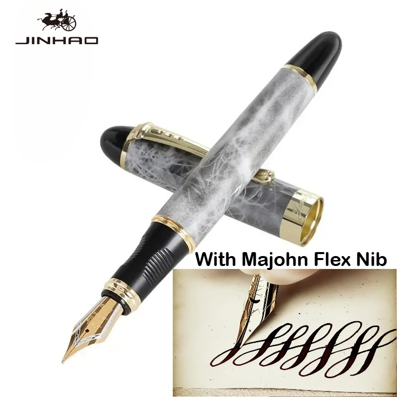 Fountain Pen Calligraphy Flex Nib - Stylo plume JINHAO X450 avec plume