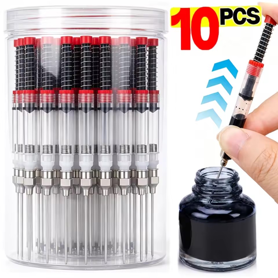 Fountain Pen Converter Ink Suction - 10-1PCS Seringue d'encre pour stylo plume,