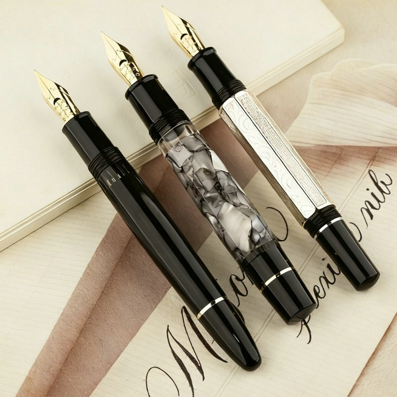 Stylo plume Majohn Premium à p - Fountain Pen Calligraphy Flex Nib avis et prix
