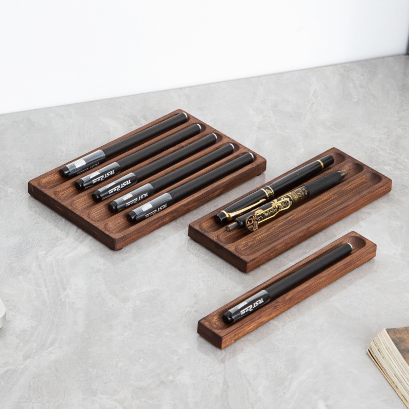 Support de stylo-plume en bois - Wooden Fountain Pen Desk Stand Holder avis et prix