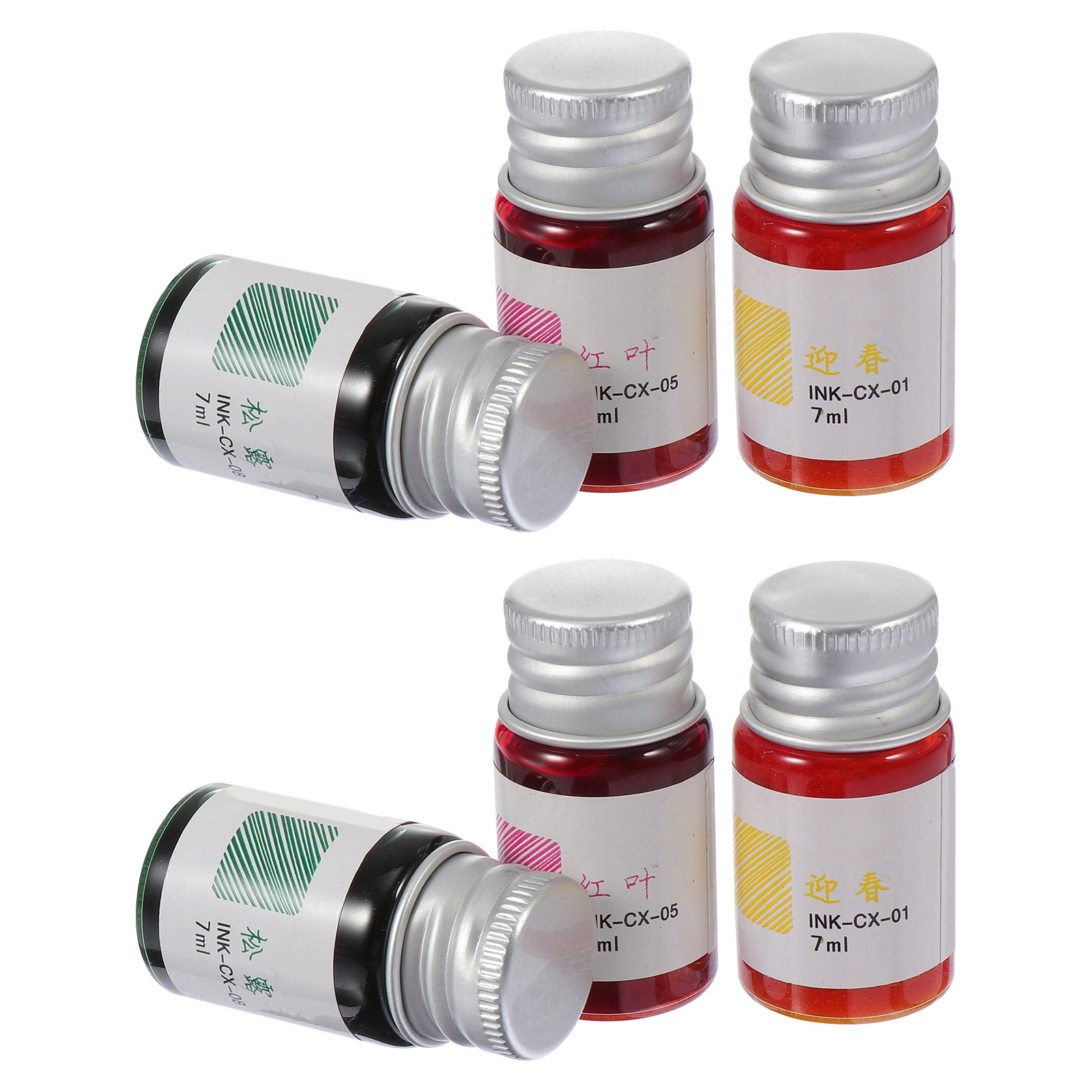 Ensemble de 6 encreurs de coul - Glass Dip Pen Calligraphy Ink Set avis et prix