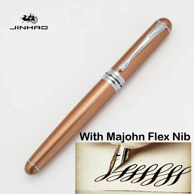 Stylos à plume JINHAO X750 ave - Fountain Pen Calligraphy Flex Nib avis et prix