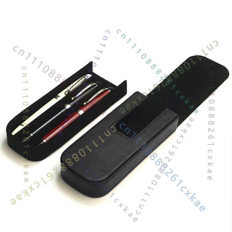 Étui de rangement pour stylos  - Leather Fountain Pen Case 3 Slots Pouch avis et prix