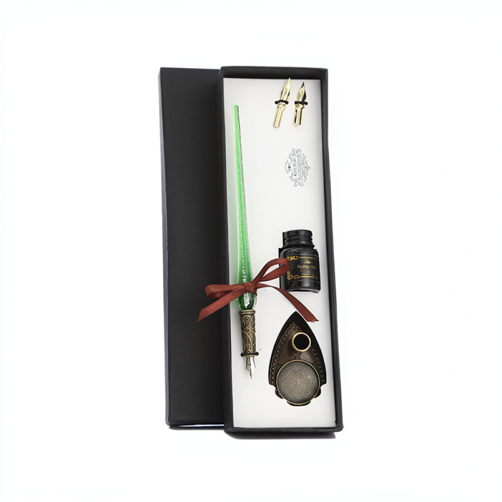Ensemble de stylos à plume en  - Glass Dip Pen Calligraphy Ink Set avis et prix