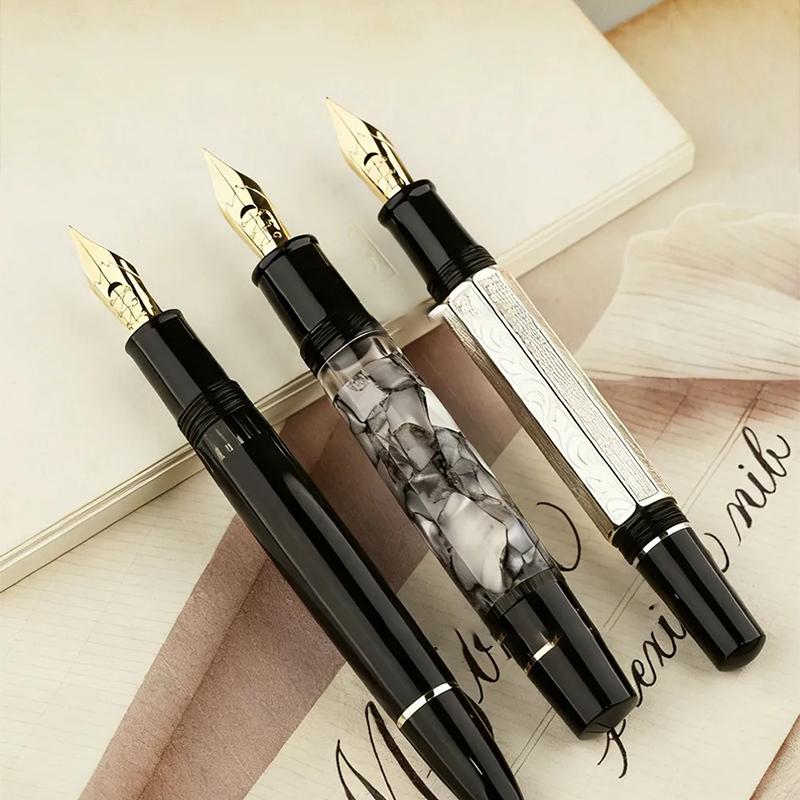 Stylo plume MAJOHN P136 P137 P - Fountain Pen Calligraphy Flex Nib avis et prix