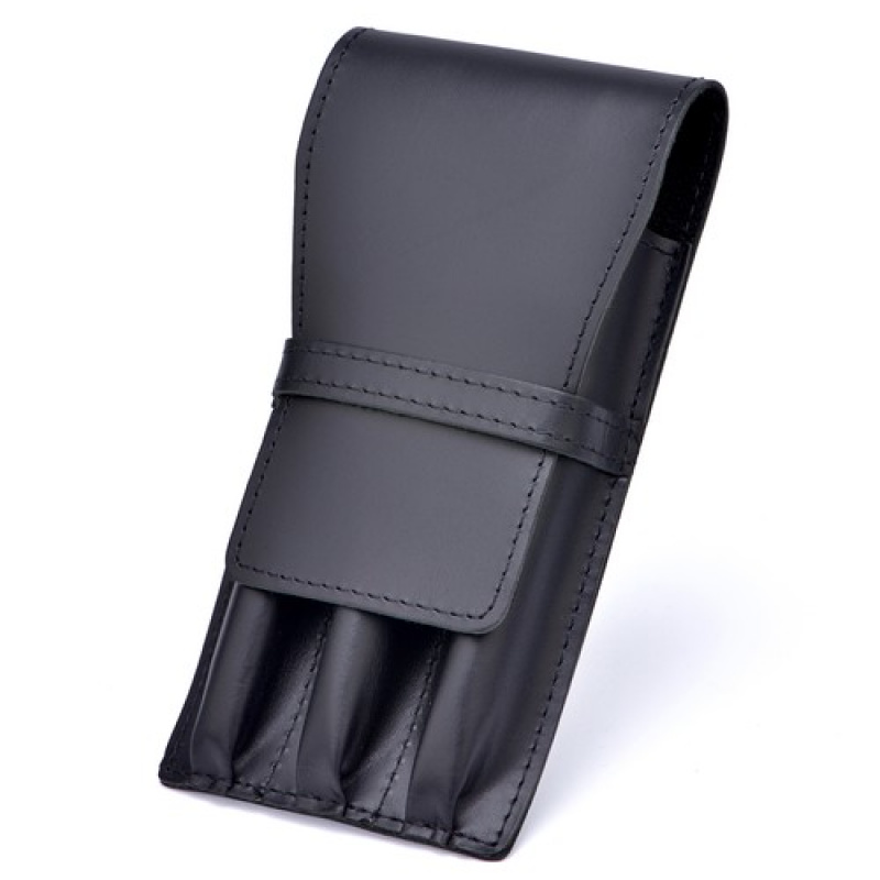 A + 3 fentes étui pour stylo p - Leather Fountain Pen Case 3 Slots Pouch avis et prix