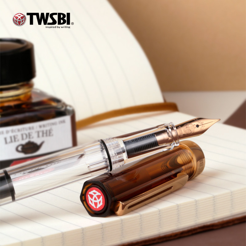 Stylo plume TWSBI ECO Coffee B - Fountain Pen Piston Filler Large Ink avis et prix