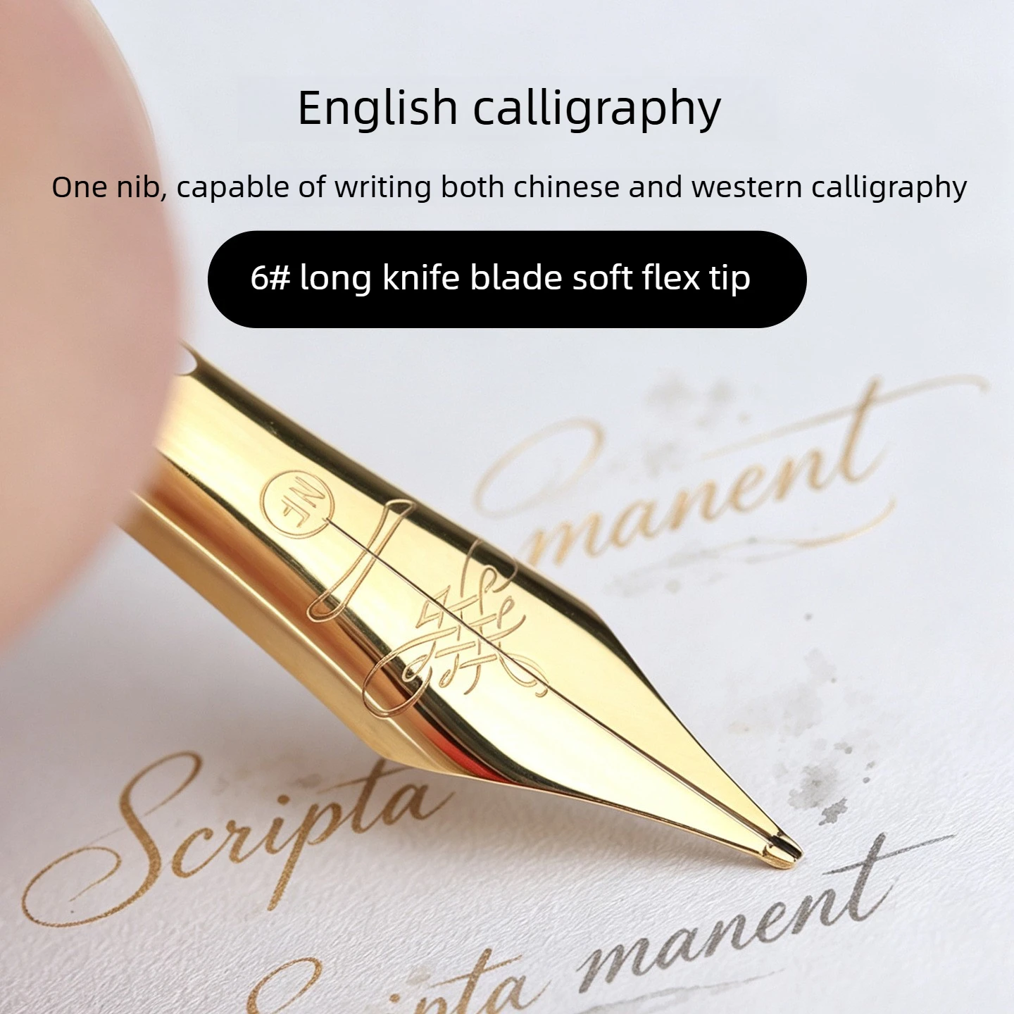MAJOHN NO.6 Pointe de rechange - Fountain Pen Calligraphy Flex Nib avis et prix