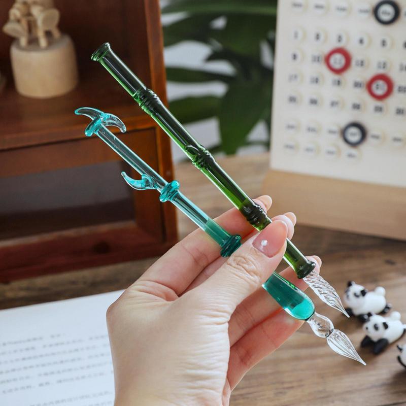 Stylo de calligraphie en verre - Glass Dip Pen Calligraphy Ink Set avis et prix
