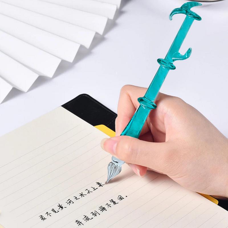 Stylo de calligraphie en verre - Glass Dip Pen Calligraphy Ink Set avis et prix