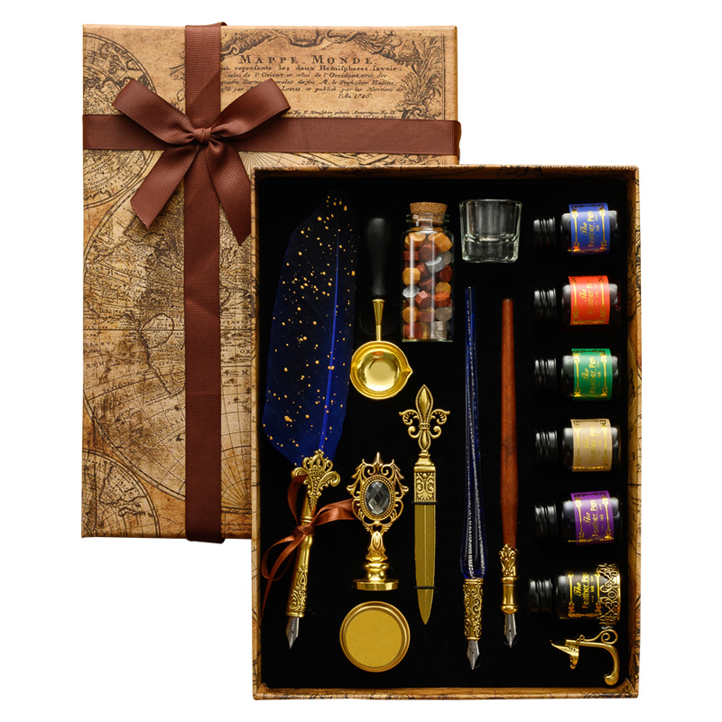 Stylos à tremper en verre clas - Glass Dip Pen Calligraphy Ink Set avis et prix