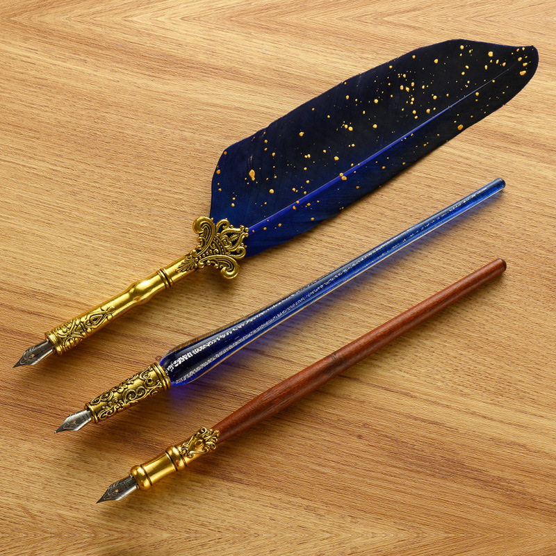 Stylos à tremper en verre clas - Glass Dip Pen Calligraphy Ink Set avis et prix