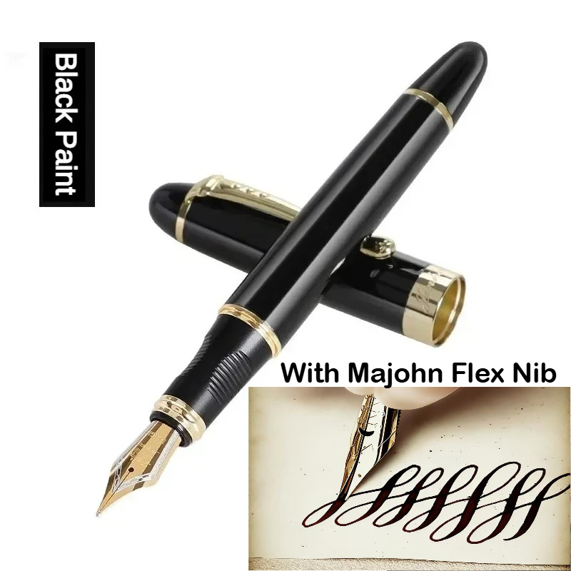 Stylo plume en métal JINHAO X4 - Fountain Pen Calligraphy Flex Nib avis et prix