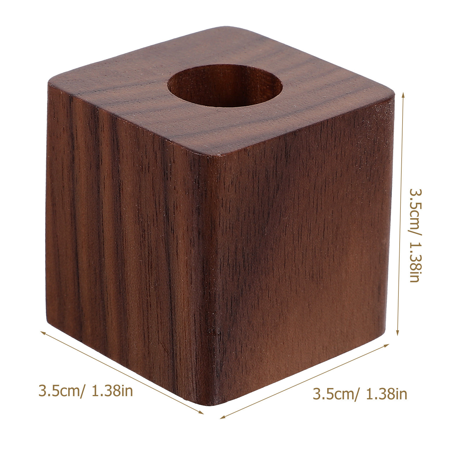 Porte-stylo en bois de noyer p - Wooden Fountain Pen Desk Stand Holder avis et prix